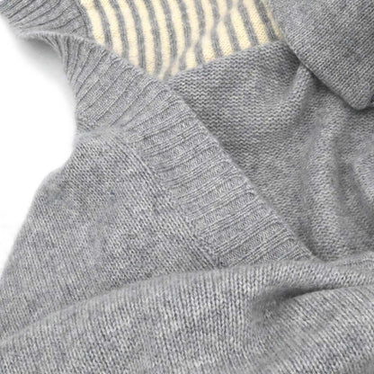 Chanel 2008 Sport Line Sweater Knit Top Gray #40