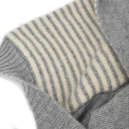 Chanel 2008 Sport Line Sweater Knit Top Gray #40