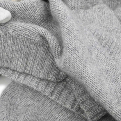 Chanel 2008 Sport Line Sweater Knit Top Gray #40