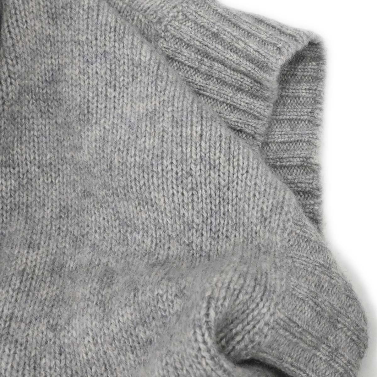 Chanel 2008 Sport Line Sweater Knit Top Gray #40