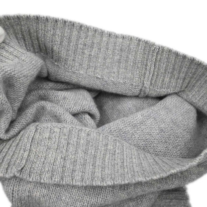 Chanel 2008 Sport Line Sweater Knit Top Gray #40