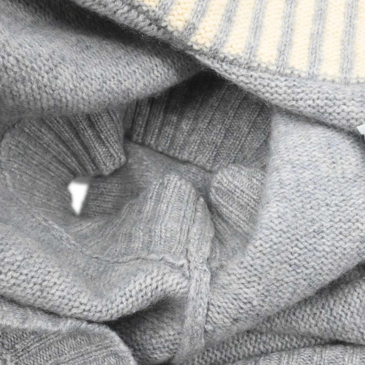 Chanel 2008 Sport Line Sweater Knit Top Gray #40
