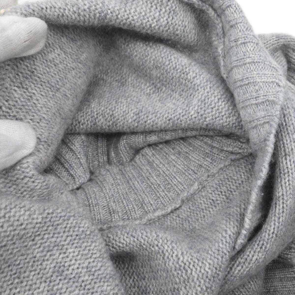 Chanel 2008 Sport Line Sweater Knit Top Gray #40