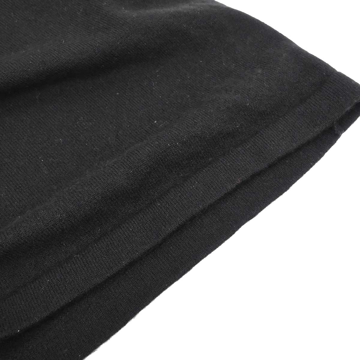 Chanel Sweater Knit Top Black #40