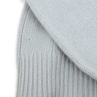 Chanel 1995 Sweater Knit Top Light Blue #44