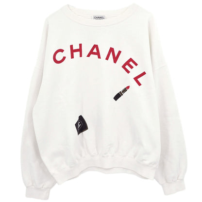 Chanel Long Sleeve Top Sweater White SAISON01 #L