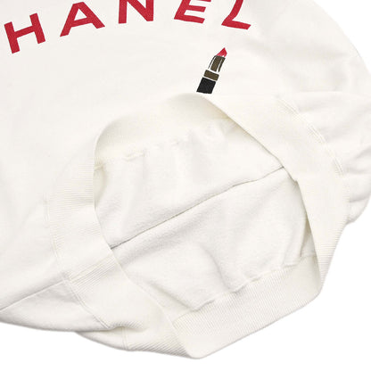 Chanel Long Sleeve Top Sweater White SAISON01 #L