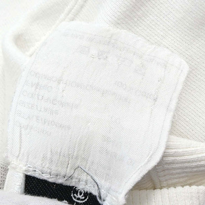 Chanel Long Sleeve Top Sweater White SAISON01 #L