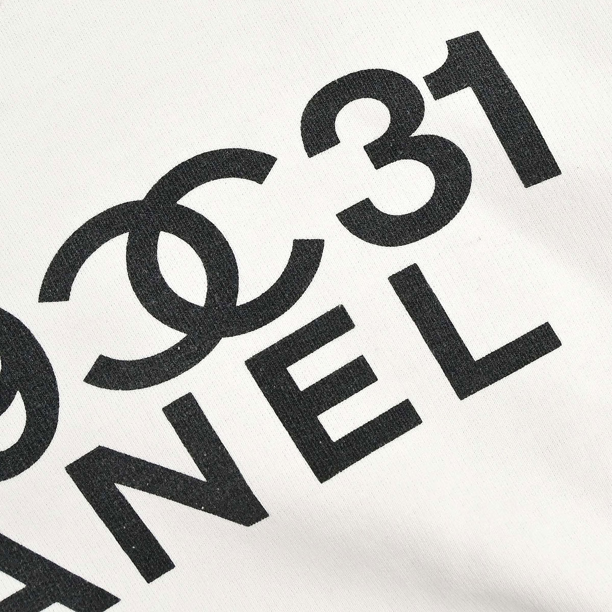 Chanel Long Sleeve Top Sweater White SAISON01 #L