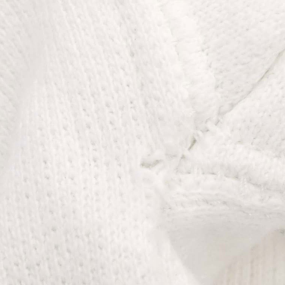 Chanel Long Sleeve Top Sweater White SAISON01 #L