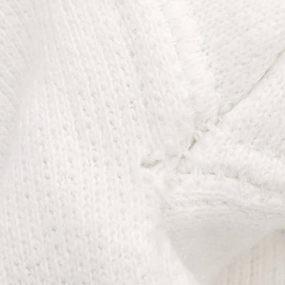 Chanel Long Sleeve Top Sweater White SAISON01 #L
