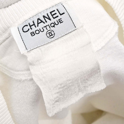 Chanel Long Sleeve Top Sweater White SAISON01 #L