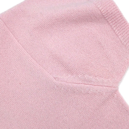 Chanel Set Cardigan Short Sleeve Top Pink