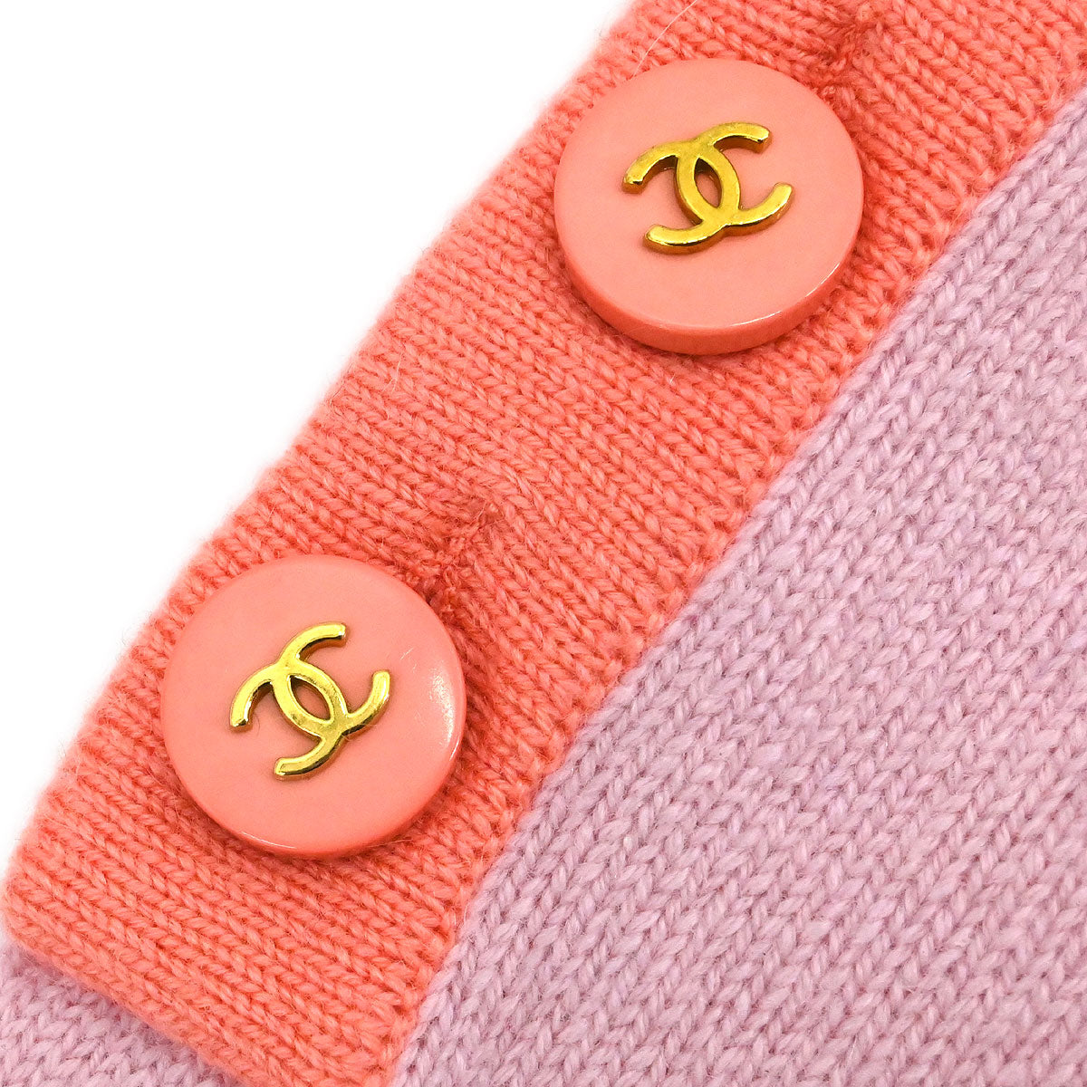 Chanel Set Cardigan Short Sleeve Top Pink