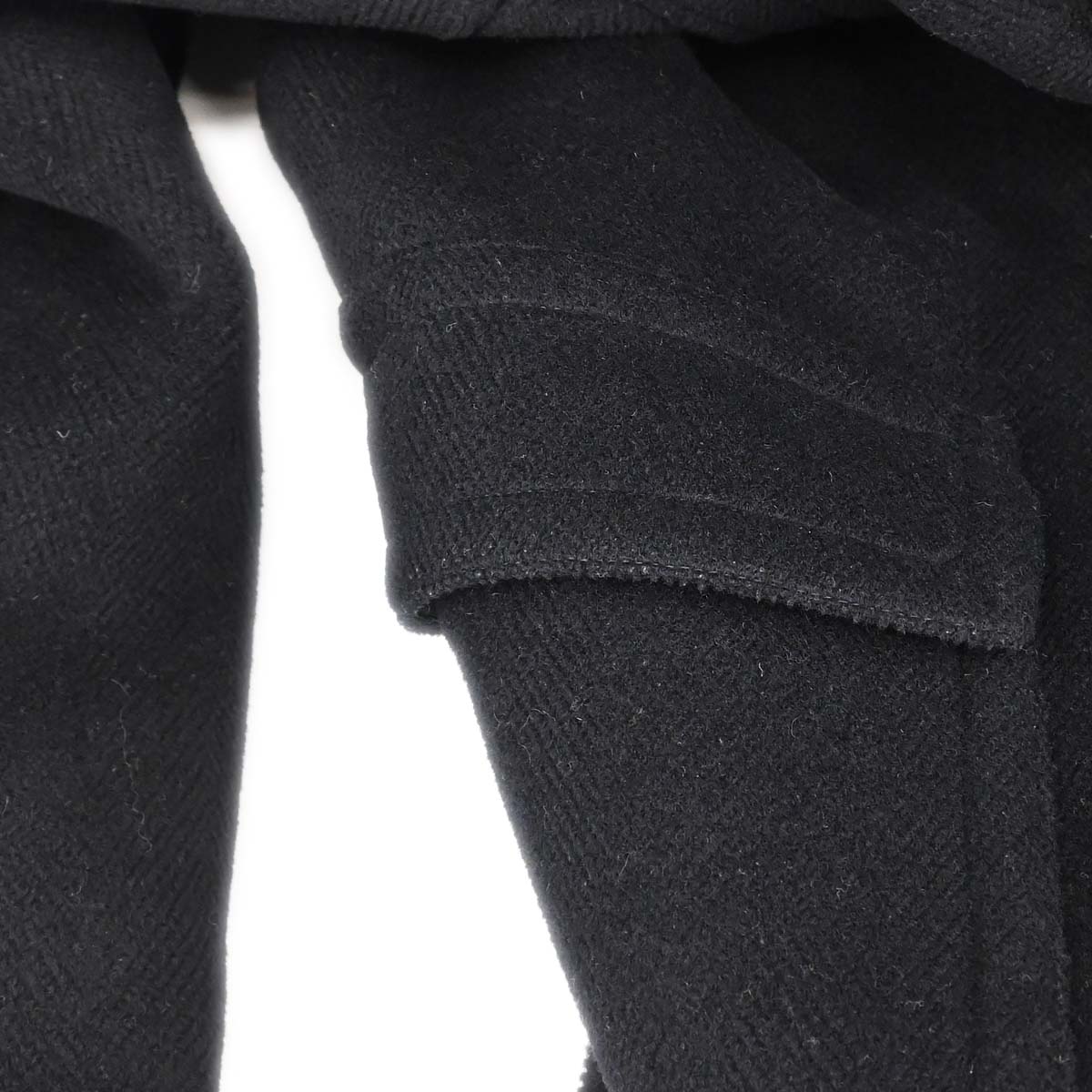 Hermes Duffle Coat Black #52