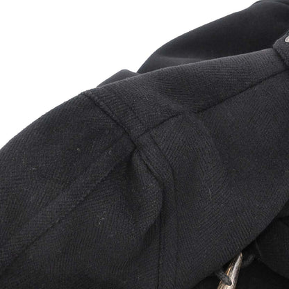 Hermes Duffle Coat Black #52