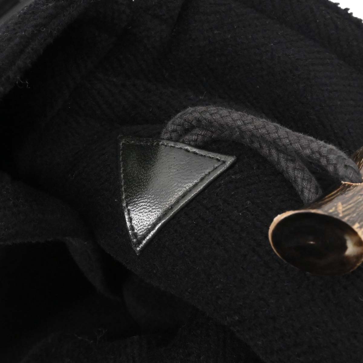 Hermes Duffle Coat Black #52