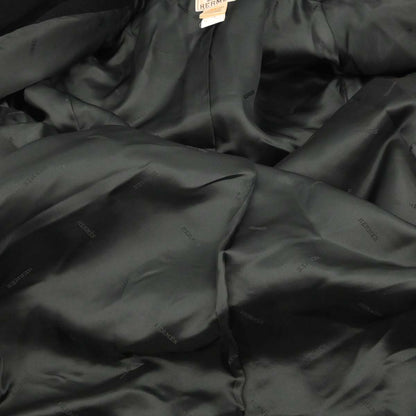 Hermes Duffle Coat Black #52