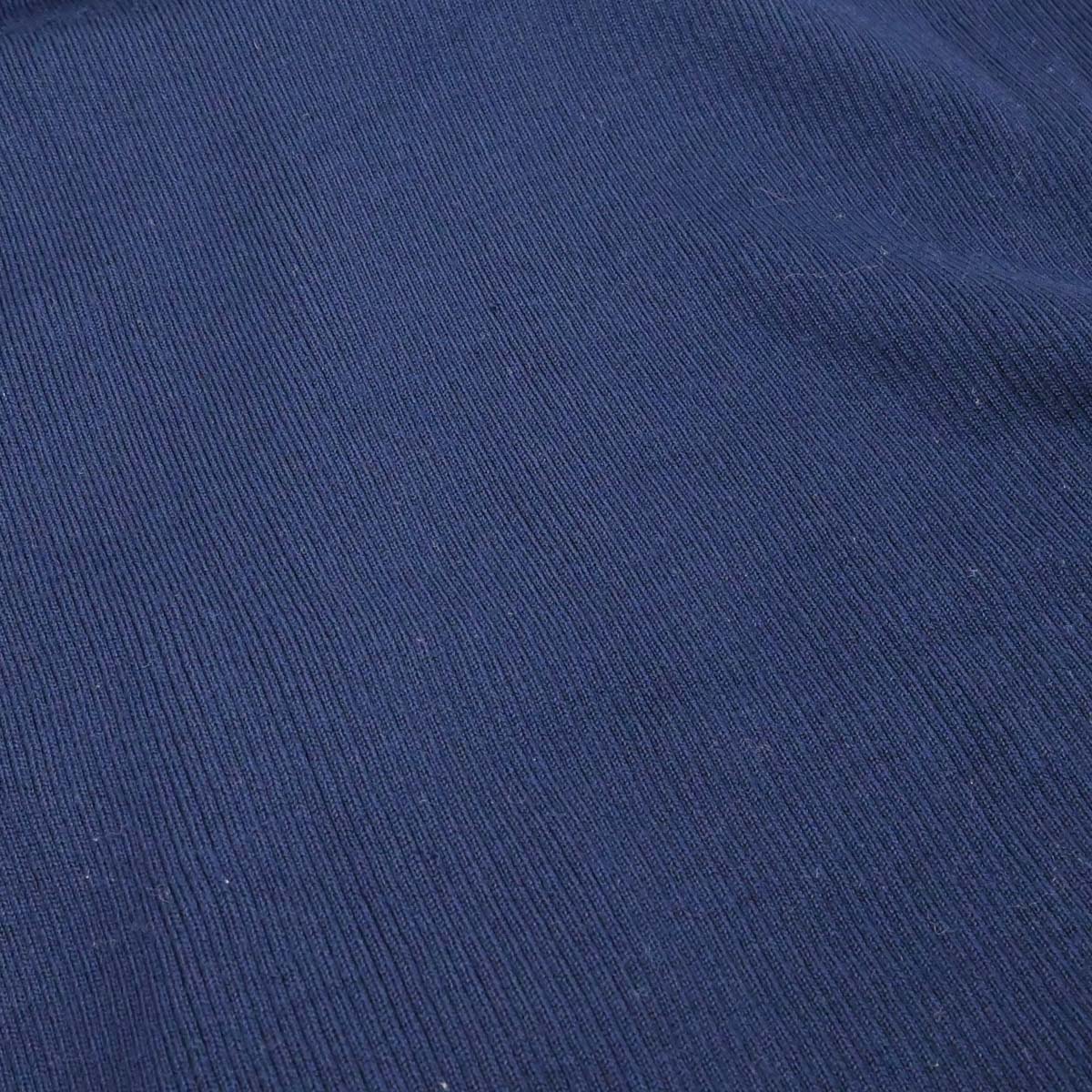Chanel 2004 Sport Line Sweater Knit Top Black Navy #42