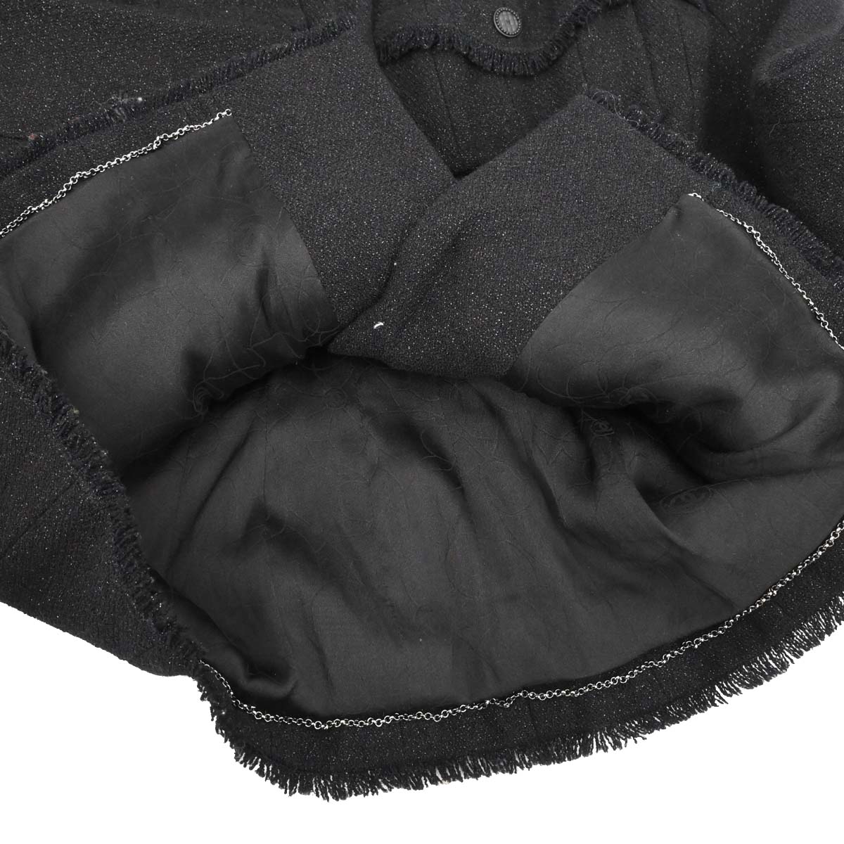 Chanel 2003 Single Breasted Jacket Black #34