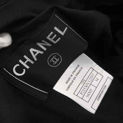 Chanel 2003 Single Breasted Jacket Black #34