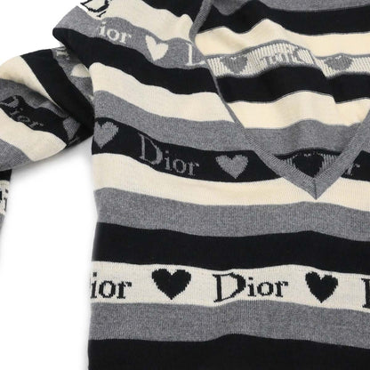 Christian Dior 2005 Sweater Knit Top Black #40