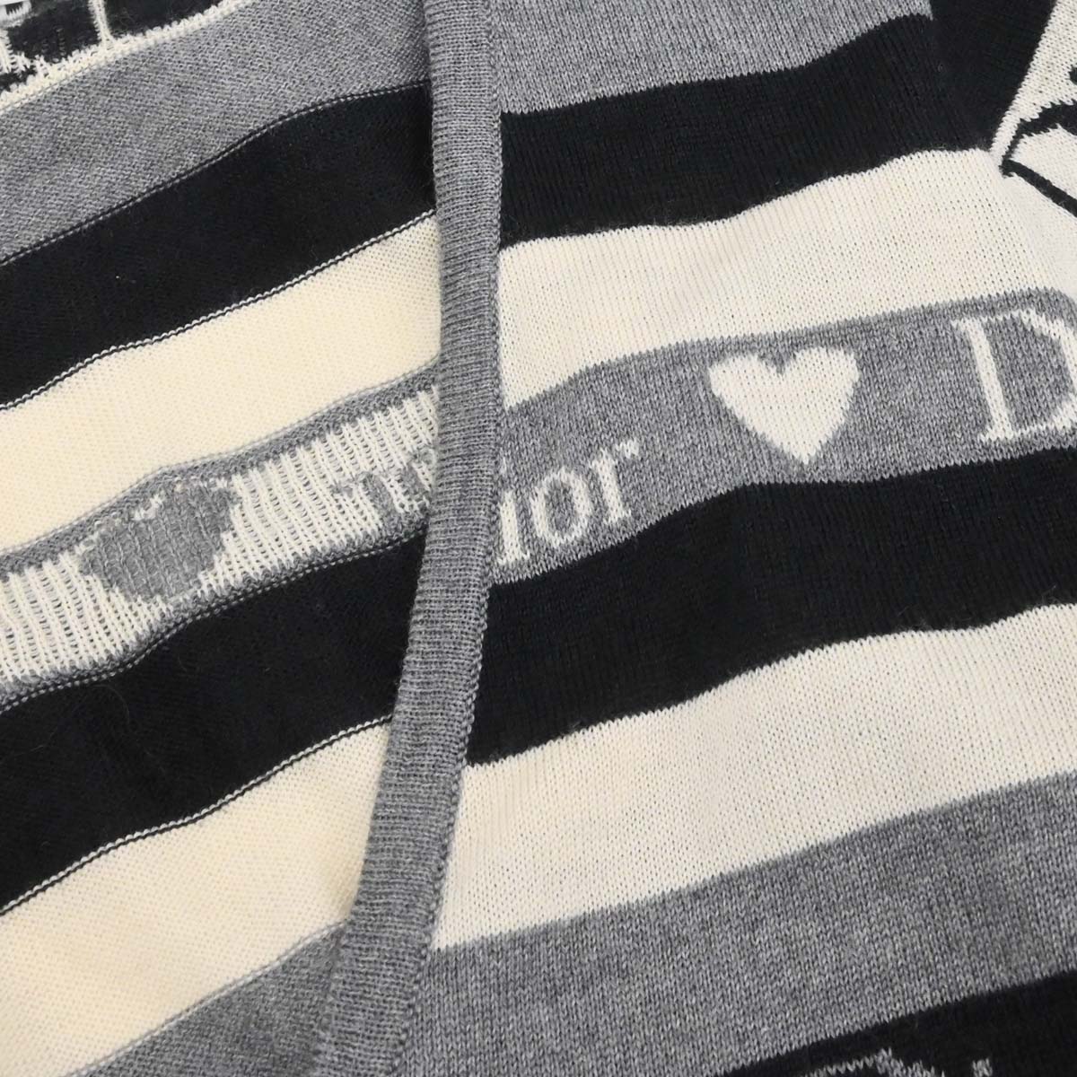 Christian Dior 2005 Sweater Knit Top Black #40