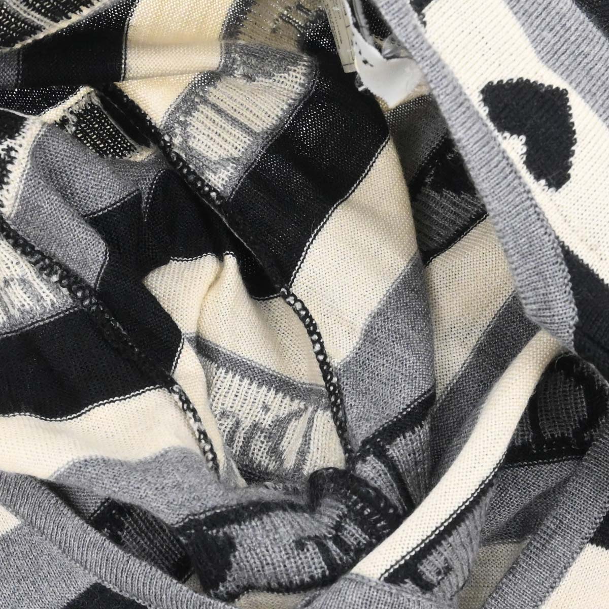 Christian Dior 2005 Sweater Knit Top Black #40