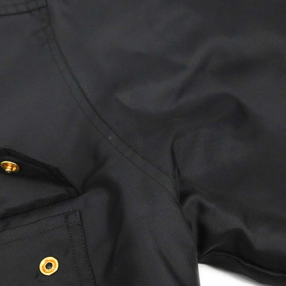 Chanel Zip Up Jacket Black