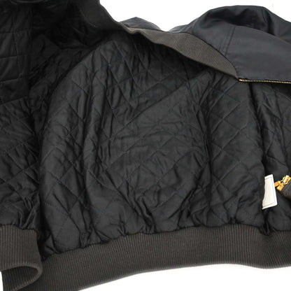 Chanel Zip Up Jacket Black