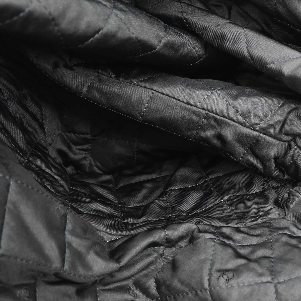 Chanel Zip Up Jacket Black
