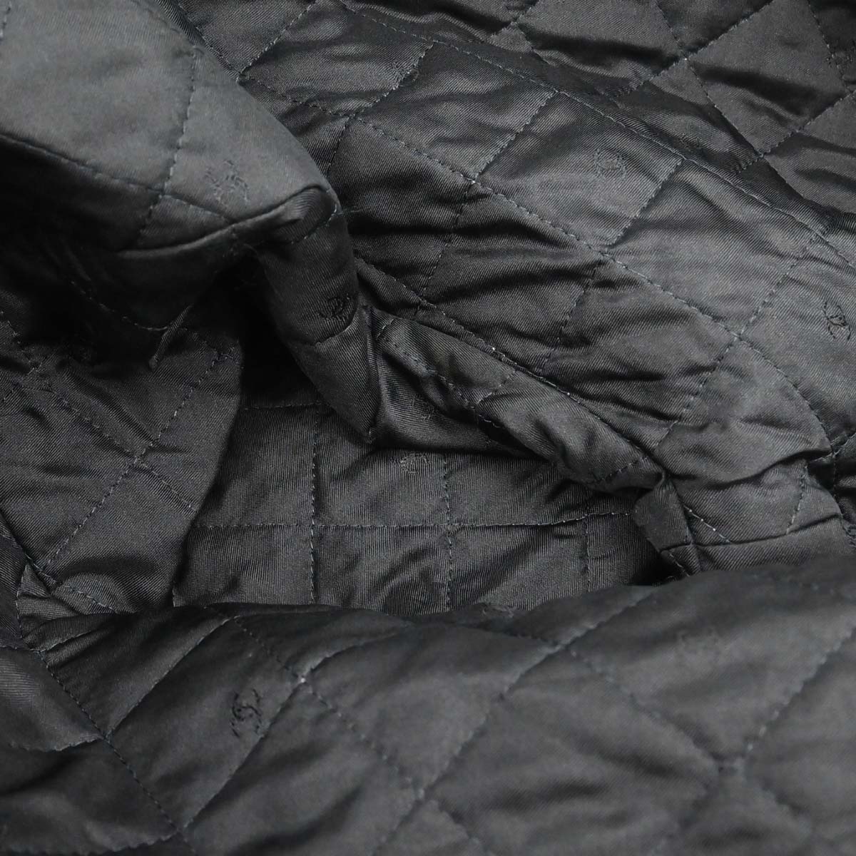 Chanel Zip Up Jacket Black