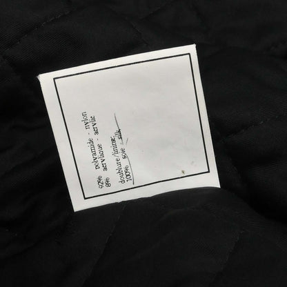 Chanel Zip Up Jacket Black