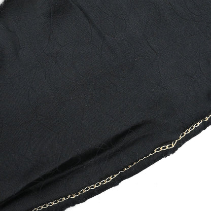 Chanel 2007 Single Breasted Collarless Jacket Black #36