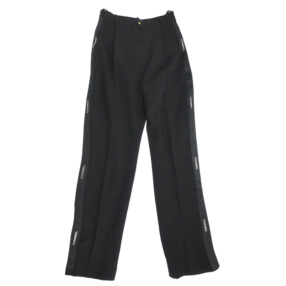 Chanel Long Pants Black #38 – AMORE Vintage Tokyo