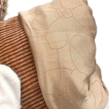 Chanel 2003 Jacket Coat Tweed Brown #44