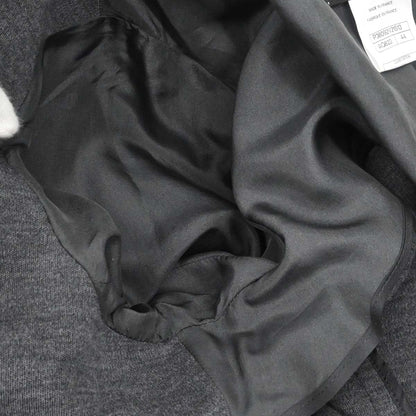 Chanel 2010 Single Breasted Jacket Gray #44