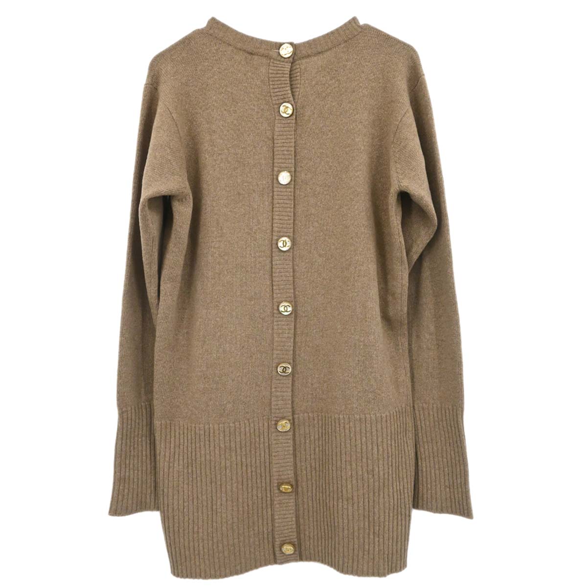 Chanel 1994 Sweater Top Brown #40