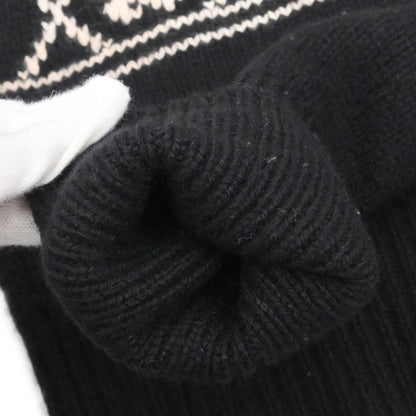 Chanel 1995 Sweater Knit Top Black #38