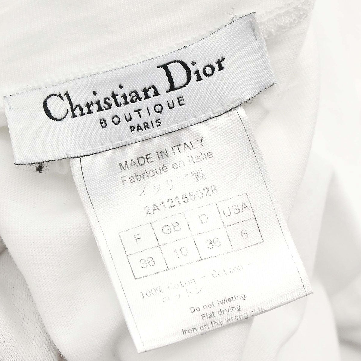 Christian Dior 2002 T-shirt White #38