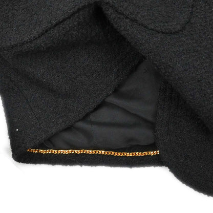 Chanel Single Breasted Jacket Black #38