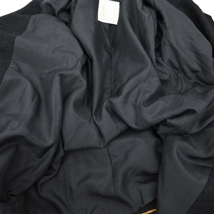 Chanel Single Breasted Jacket Black #38