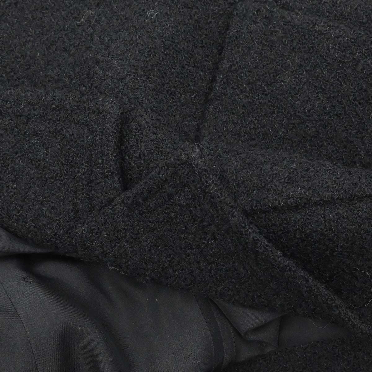 Chanel Single Breasted Jacket Black #38