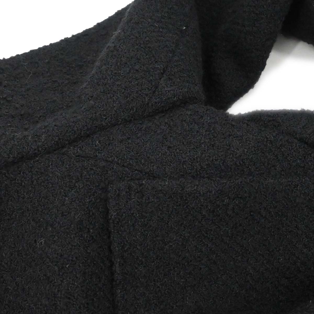Chanel Single Breasted Jacket Black #38