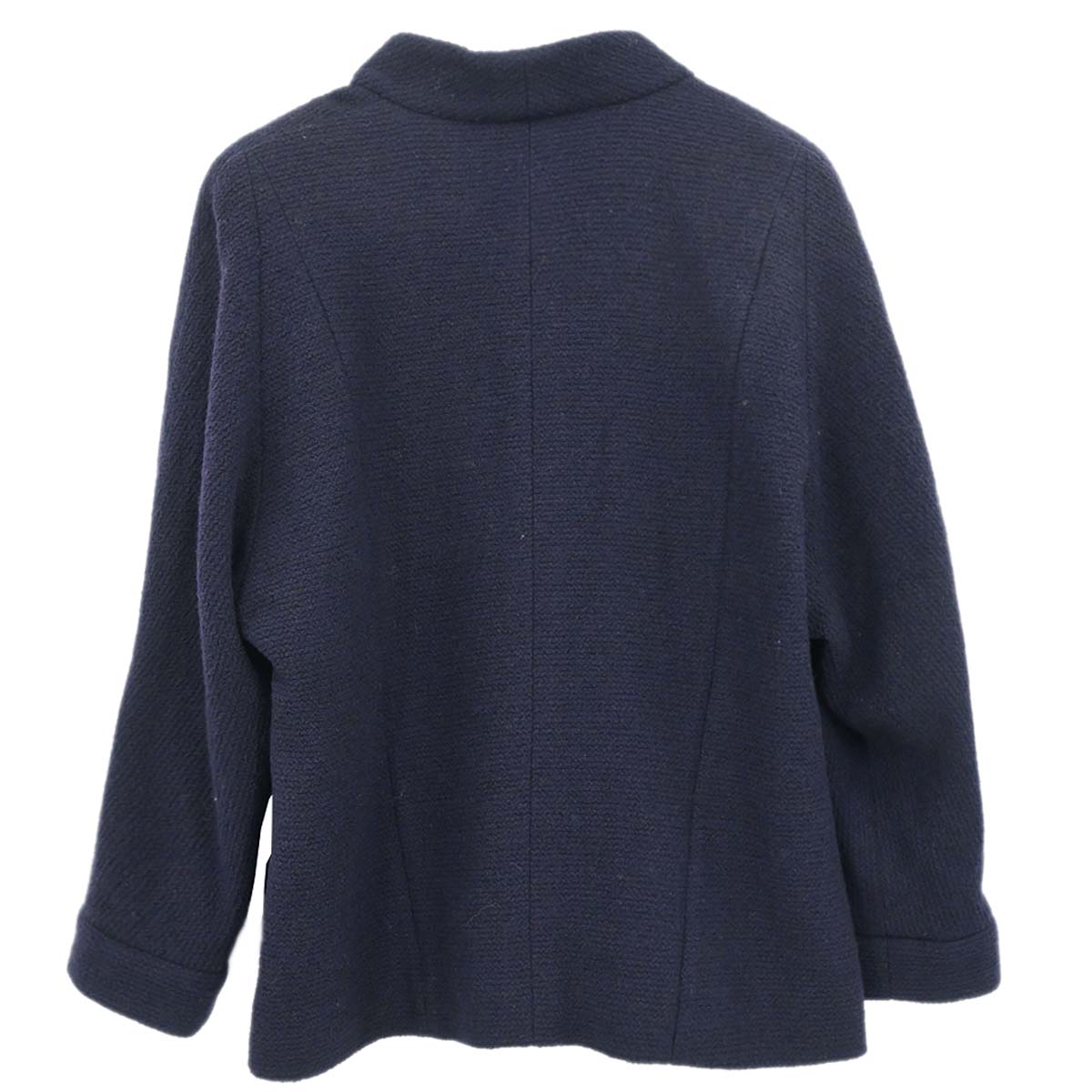 Chanel Double Breasted Jacket Navy
