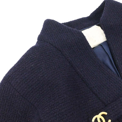 Chanel Double Breasted Jacket Navy