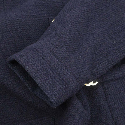Chanel Double Breasted Jacket Navy