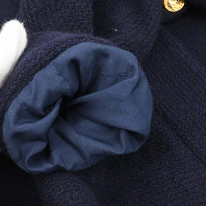 Chanel Double Breasted Jacket Navy