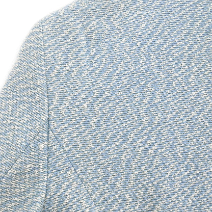 Chanel 1996 Tweed Coat Light Blue #42