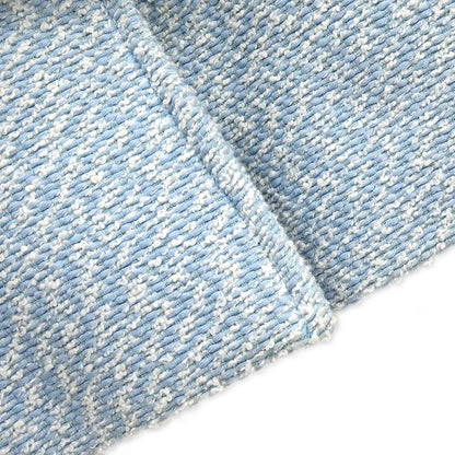 Chanel 1996 Tweed Coat Light Blue #42